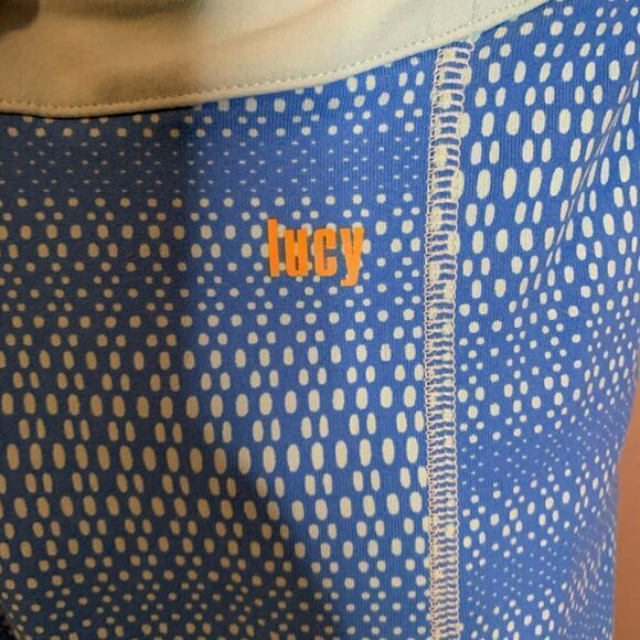 3 for $30! Lucy blue work out tank with built in bra - Picture 8 of 13